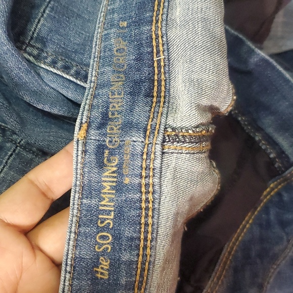 Chico's The So Slimming Girlfriend Cropped Jeans Size 2 - Picture 10 of 14